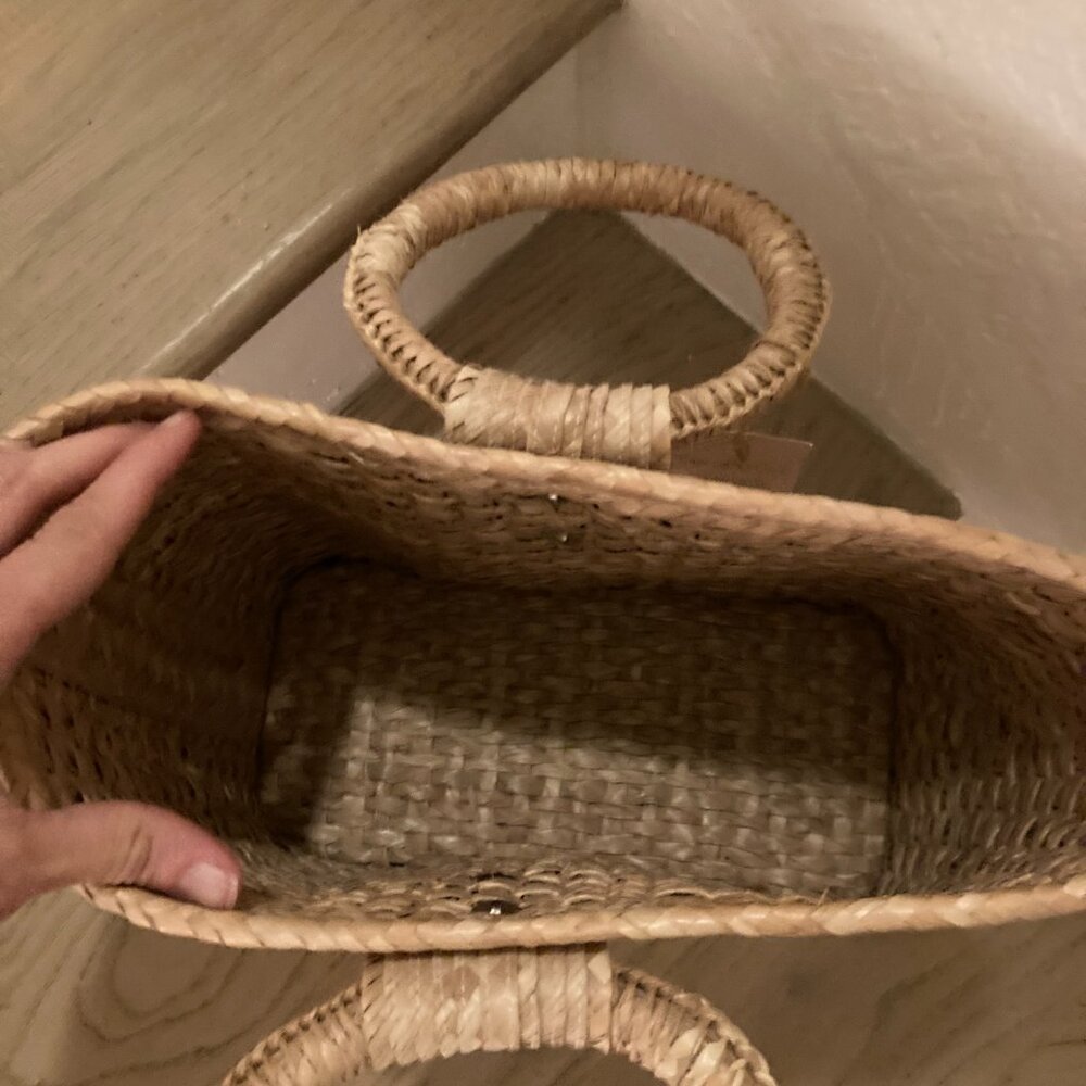Woven palm leaf TierrAmor purses - Picture 5 of 6